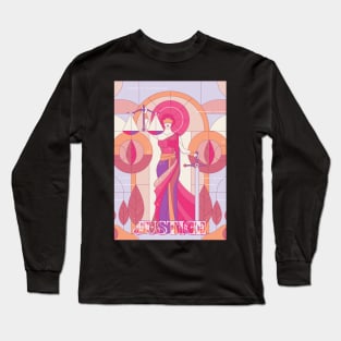 Lady of Justice Themis - Mythology Long Sleeve T-Shirt